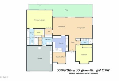 PRIME CUL-DE-SAC!Highly Desirable Valencia Model - 2 Bed | 2 on Leisure Village Golf Club in California - for sale on GolfHomes.com, golf home, golf lot