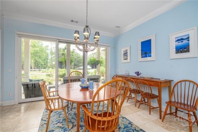 Located only a minute from the Oakridge gate, this custom stucco on The Landings Club - Marshwood in Georgia - for sale on GolfHomes.com, golf home, golf lot