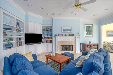 Located only a minute from the Oakridge gate, this custom stucco on The Landings Club - Marshwood in Georgia - for sale on GolfHomes.com, golf home, golf lot
