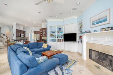 Located only a minute from the Oakridge gate, this custom stucco on The Landings Club - Marshwood in Georgia - for sale on GolfHomes.com, golf home, golf lot