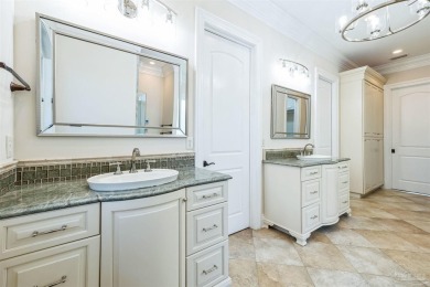 Luxury Waterfront Home located in Tiger Point with Dock, Pool on Tiger Point Golf and Country Club in Florida - for sale on GolfHomes.com, golf home, golf lot
