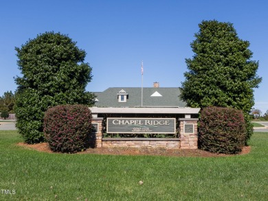 Custom pre-sale construction.  This lovely, stylish 5 bedroom on Chapel Ridge Golf Club in North Carolina - for sale on GolfHomes.com, golf home, golf lot