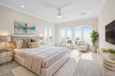 Luxury Waterfront Home located in Tiger Point with Dock, Pool on Tiger Point Golf and Country Club in Florida - for sale on GolfHomes.com, golf home, golf lot