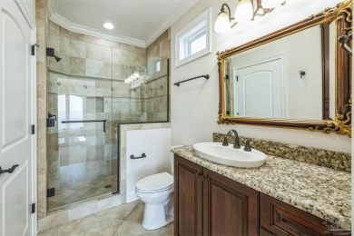 Luxury Waterfront Home located in Tiger Point with Dock, Pool on Tiger Point Golf and Country Club in Florida - for sale on GolfHomes.com, golf home, golf lot