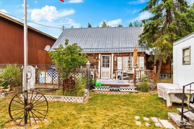 You will love this beautiful rustic cabin built in 1920 on .163 on Meadow Creek Golf Course in Montana - for sale on GolfHomes.com, golf home, golf lot