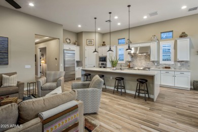 Enjoy sophisticated lock-n-leave living in this impeccably on Whisper Rock Golf Club  in Arizona - for sale on GolfHomes.com, golf home, golf lot