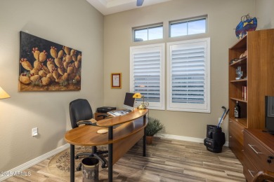 Enjoy sophisticated lock-n-leave living in this impeccably on Whisper Rock Golf Club  in Arizona - for sale on GolfHomes.com, golf home, golf lot