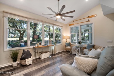 STRAIGHT out of a Lowcountry magazine, this exceptional home on on Dataw Island Club in South Carolina - for sale on GolfHomes.com, golf home, golf lot