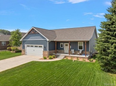 Welcome to 5330 Pebble Beach Dr. an open concept ranch built in on Metamora Country Club in Michigan - for sale on GolfHomes.com, golf home, golf lot