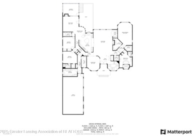 Welcome to this newly remodeled one of a kind five-bedroom home on Michaywe Pines Course in Michigan - for sale on GolfHomes.com, golf home, golf lot