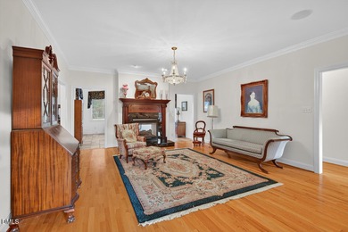 THIS BEAUTIFUL 4 BEDROOM BRICK HOME IN CROASDAILE FARM is ready on Croasdaile Country Club in North Carolina - for sale on GolfHomes.com, golf home, golf lot