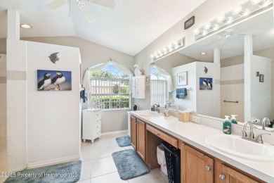 Custom Kent Calais Model in Maintained Friendly Village on Heritage Pines Country Club in Florida - for sale on GolfHomes.com, golf home, golf lot