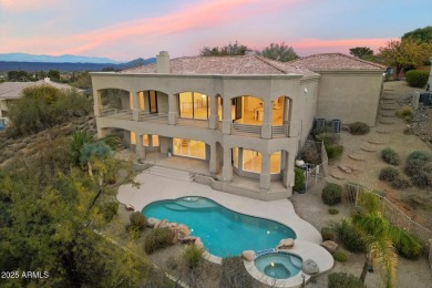 Experience elevated desert living in this stunning home near on Desert Canyon Golf Club in Arizona - for sale on GolfHomes.com, golf home, golf lot