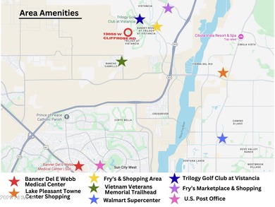 This BEAUTIFUL home sits in a quiet, peaceful area & has been on Trilogy Golf Club At Vistancia in Arizona - for sale on GolfHomes.com, golf home, golf lot