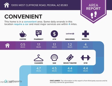 This BEAUTIFUL home sits in a quiet, peaceful area & has been on Trilogy Golf Club At Vistancia in Arizona - for sale on GolfHomes.com, golf home, golf lot