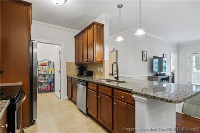 This beautifully maintained first-floor condo is located in the on Anderson Creek Golf Club in North Carolina - for sale on GolfHomes.com, golf home, golf lot