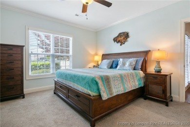 This beautifully maintained first-floor condo is located in the on Anderson Creek Golf Club in North Carolina - for sale on GolfHomes.com, golf home, golf lot