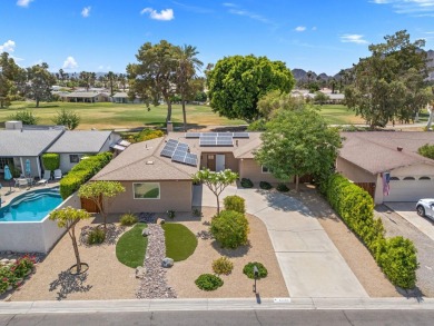 Welcome to this beautifully upgraded 3-bedroom home situated on on Palm Desert Country Club in California - for sale on GolfHomes.com, golf home, golf lot