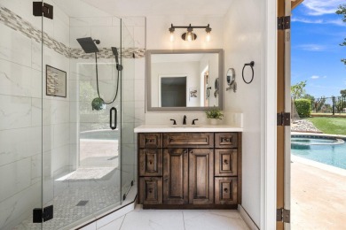 Welcome to this beautifully upgraded 3-bedroom home situated on on Palm Desert Country Club in California - for sale on GolfHomes.com, golf home, golf lot