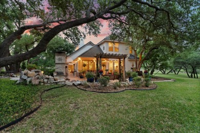 This exceptional home spans over 280 feet of prime golf course on Slick Rock Golf Course - Horseshoe Bay in Texas - for sale on GolfHomes.com, golf home, golf lot