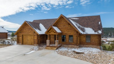 New Construction! Beautiful log home with custom touches on The Golf Club At Devils Tower in Wyoming - for sale on GolfHomes.com, golf home, golf lot