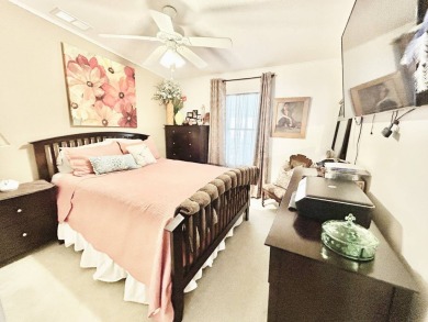 This lovely 3-bedroom, 2-bathroom manufactured home is located on Crane Lakes Golf and Country Club in Florida - for sale on GolfHomes.com, golf home, golf lot