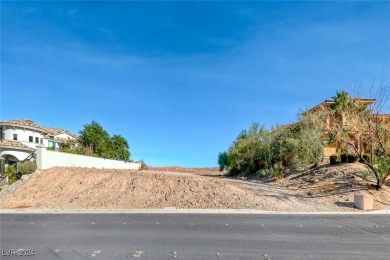 Build your dream home on this prime .53 ac elevated homesite in on South Shore At Lake Las Vegas in Nevada - for sale on GolfHomes.com, golf home, golf lot