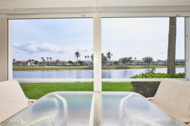 Terrific lake and golf course view from the lanai in this 2 on Lexington Country Club in Florida - for sale on GolfHomes.com, golf home, golf lot