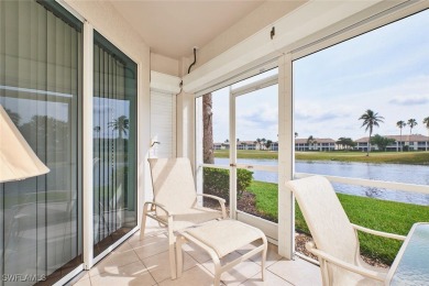 Terrific lake and golf course view from the lanai in this 2 on Lexington Country Club in Florida - for sale on GolfHomes.com, golf home, golf lot