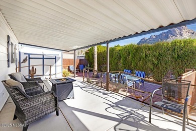 Charming home in great condition with awesome patio and fencing on Tucson Estates Golf Course in Arizona - for sale on GolfHomes.com, golf home, golf lot