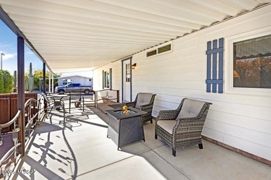 Charming home in great condition with awesome patio and fencing on Tucson Estates Golf Course in Arizona - for sale on GolfHomes.com, golf home, golf lot