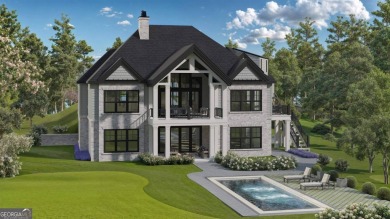 This meticulous custom golf residence is impeccably built with on Reynolds Lake Oconee - The Oconee in Georgia - for sale on GolfHomes.com, golf home, golf lot