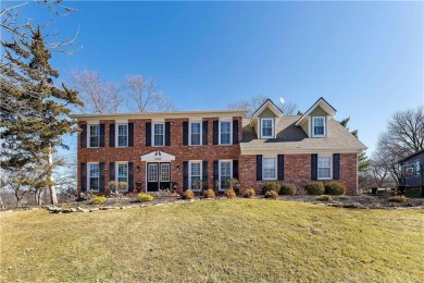 Welcome to this updated two-story colonial home, backing up to on Leawood South Country Club in Kansas - for sale on GolfHomes.com, golf home, golf lot