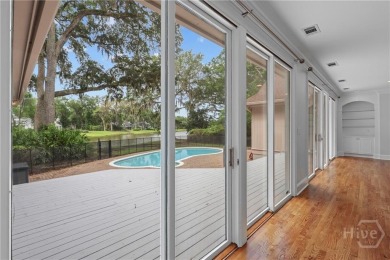 This beautifully updated home in The Landings offers privacy on The Landings Club - Palmetto in Georgia - for sale on GolfHomes.com, golf home, golf lot