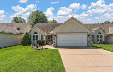 The spacious kitchen is ideal for entertaining, and a cozy gas on Edinburgh USA in Minnesota - for sale on GolfHomes.com, golf home, golf lot