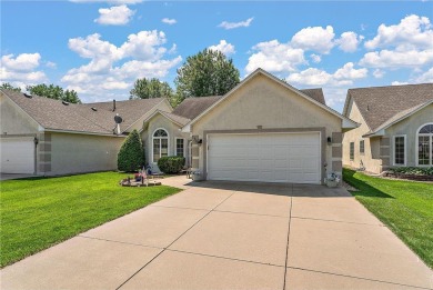 The spacious kitchen is ideal for entertaining, and a cozy gas on Edinburgh USA in Minnesota - for sale on GolfHomes.com, golf home, golf lot
