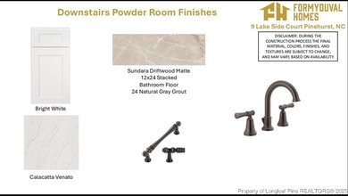 Lakefront new construction breathtaking home built by local on Pinehurst Resort and Country Club in North Carolina - for sale on GolfHomes.com, golf home, golf lot