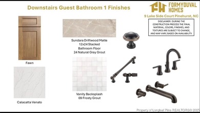 Lakefront new construction breathtaking home built by local on Pinehurst Resort and Country Club in North Carolina - for sale on GolfHomes.com, golf home, golf lot