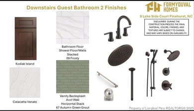 Lakefront new construction breathtaking home built by local on Pinehurst Resort and Country Club in North Carolina - for sale on GolfHomes.com, golf home, golf lot