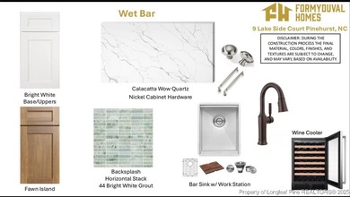 Lakefront new construction breathtaking home built by local on Pinehurst Resort and Country Club in North Carolina - for sale on GolfHomes.com, golf home, golf lot