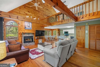 Charming Log and Stone Sided 3/2 Cabin in Whitepath Golf Course on White Path Golf Club in Georgia - for sale on GolfHomes.com, golf home, golf lot