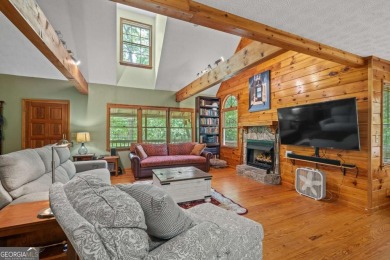 Charming Log and Stone Sided 3/2 Cabin in Whitepath Golf Course on White Path Golf Club in Georgia - for sale on GolfHomes.com, golf home, golf lot
