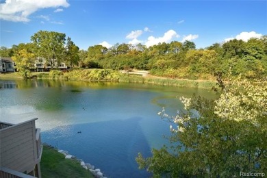 At the end of the private street, with beautiful water, fountain on The Heathers Club in Michigan - for sale on GolfHomes.com, golf home, golf lot