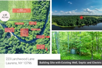 This building site near Larchwood Lake is ready for your ideal on Colonial Ridge Golf Course in New York - for sale on GolfHomes.com, golf home, golf lot
