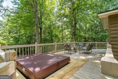 Charming Log and Stone Sided 3/2 Cabin in Whitepath Golf Course on White Path Golf Club in Georgia - for sale on GolfHomes.com, golf home, golf lot