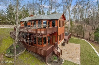Stunning Log Cabin style Retreat on Norris Lake - Community on The Greens at Deerfield in Tennessee - for sale on GolfHomes.com, golf home, golf lot