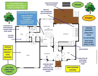 TERRIFIC HOME IN WOODMONT G & CC!  Welcome to 304 Berkshire on Woodmont Golf and Country Club in Georgia - for sale on GolfHomes.com, golf home, golf lot