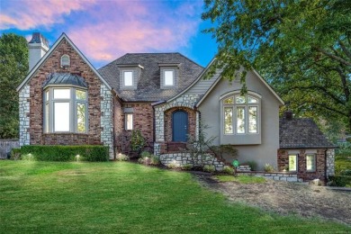 Stunning, completely remodeled 3-level home with private on Southern Hills Country Club in Oklahoma - for sale on GolfHomes.com, golf home, golf lot