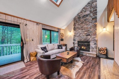 Discover the perfect blend of comfort and serenity in this on The Hideout Golf in Pennsylvania - for sale on GolfHomes.com, golf home, golf lot