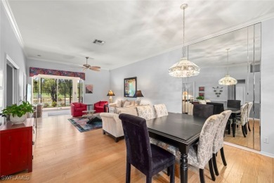 The view from this villa covers the entire 13th hole on Olde Hickory Golf and Country Club in Florida - for sale on GolfHomes.com, golf home, golf lot